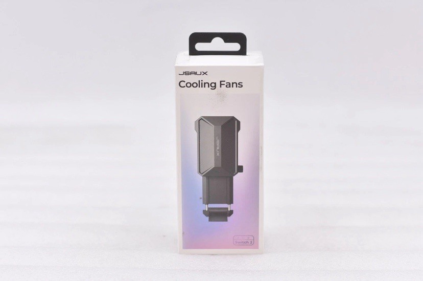 JSAUX Cooling Fan for Nintendo Switch 2 Adjustable Fan Speed in Black GP0201A