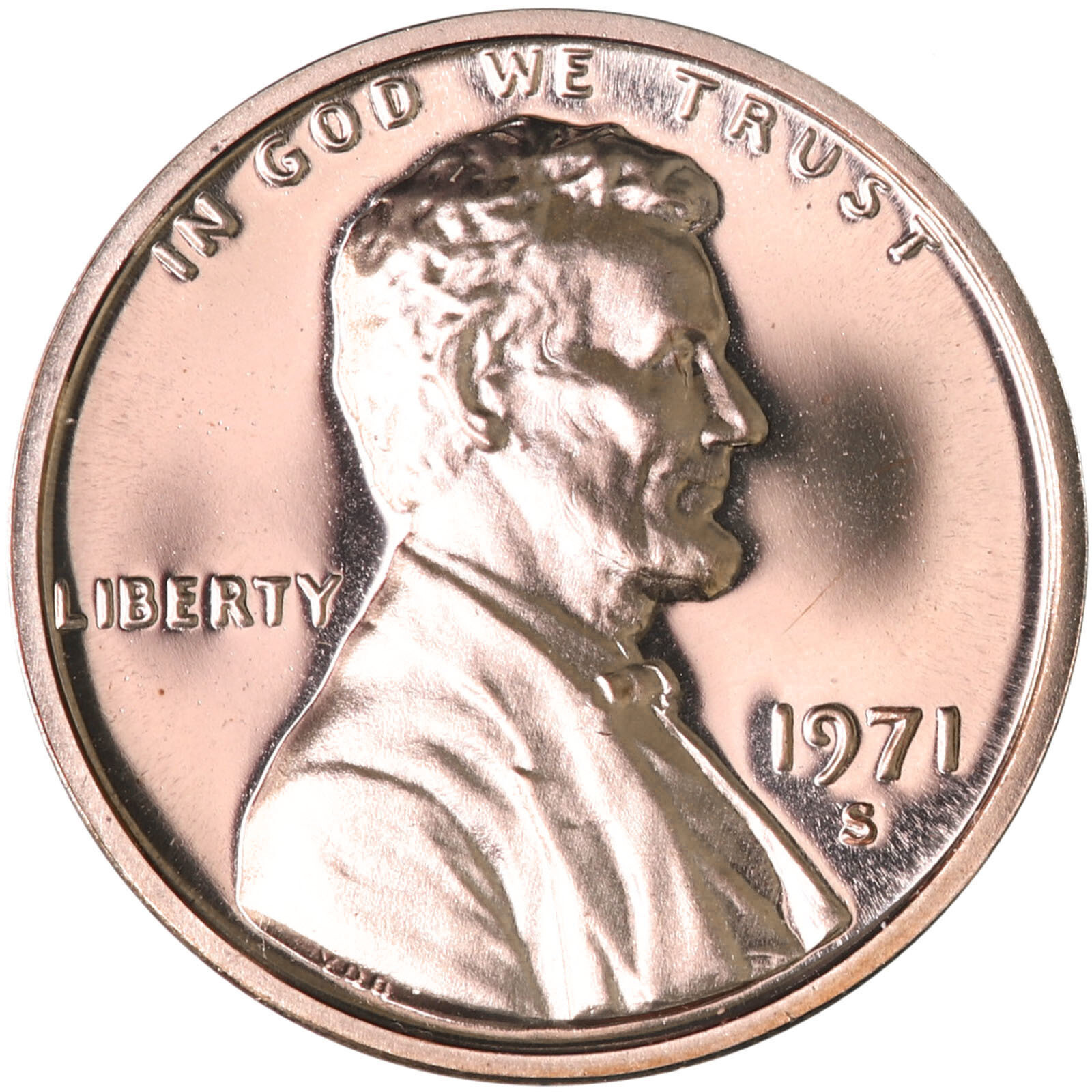 1971 S Lincoln Memorial Cent Gem Proof