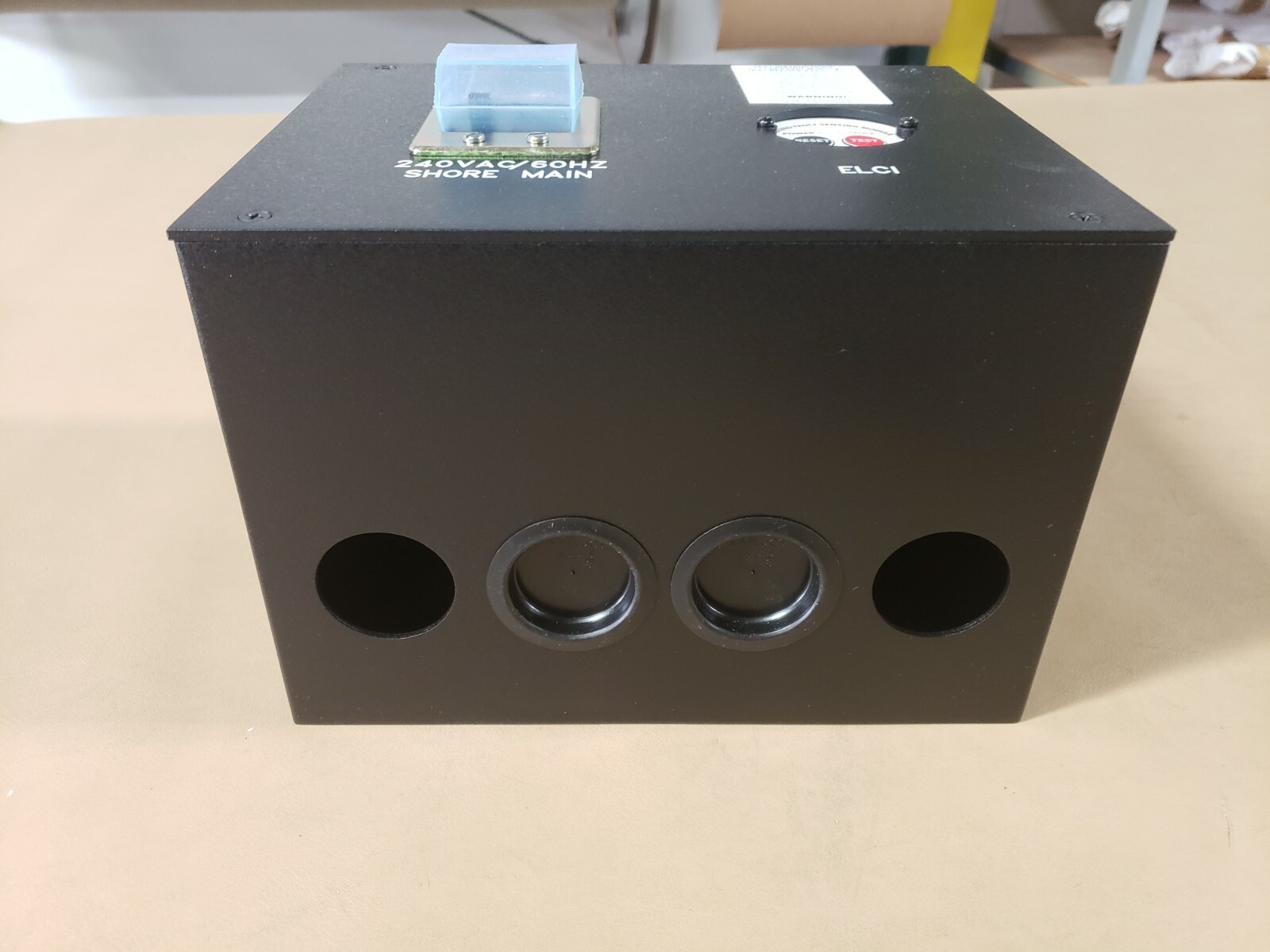 PANELTRONICS 240VAC - 60HZ SHORE POWER BREAKER/ELECTRICAL PANEL