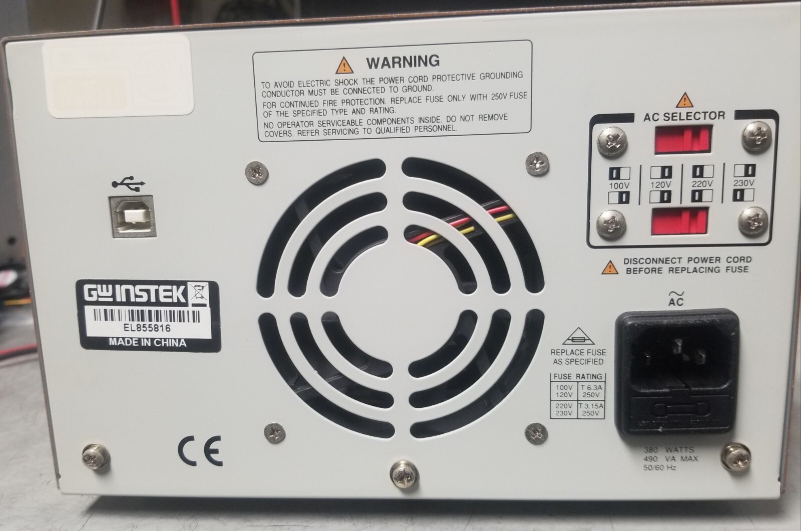 USB Programmable Benchtop Lab Power Supply 4 OUTPUT 30Vx2@3A or 60V@3A 10V & 5V