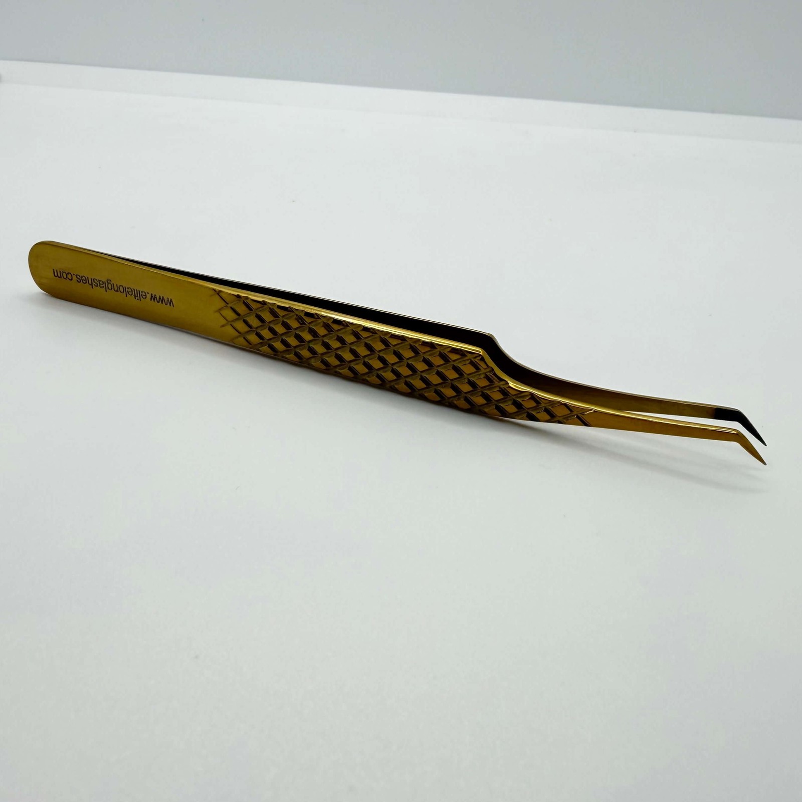 Gold Precision Picker Isolation Tweezer - S Shape