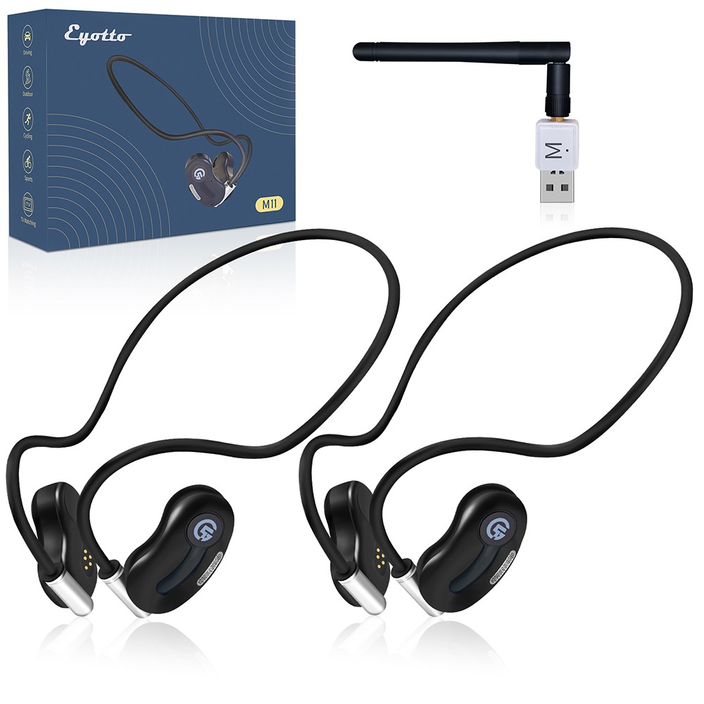 Wireless Headphones for PC Watching, Comfortable for Seniors with Bluetooth 5.3