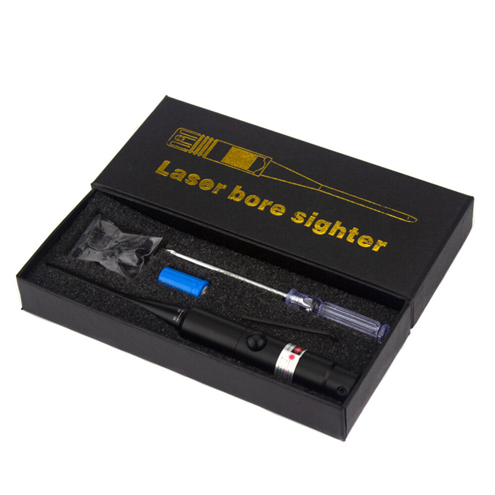 Laser Bore Sight Collimator For .177 to .50 Caliber Bore Sighter Rifles Handgun