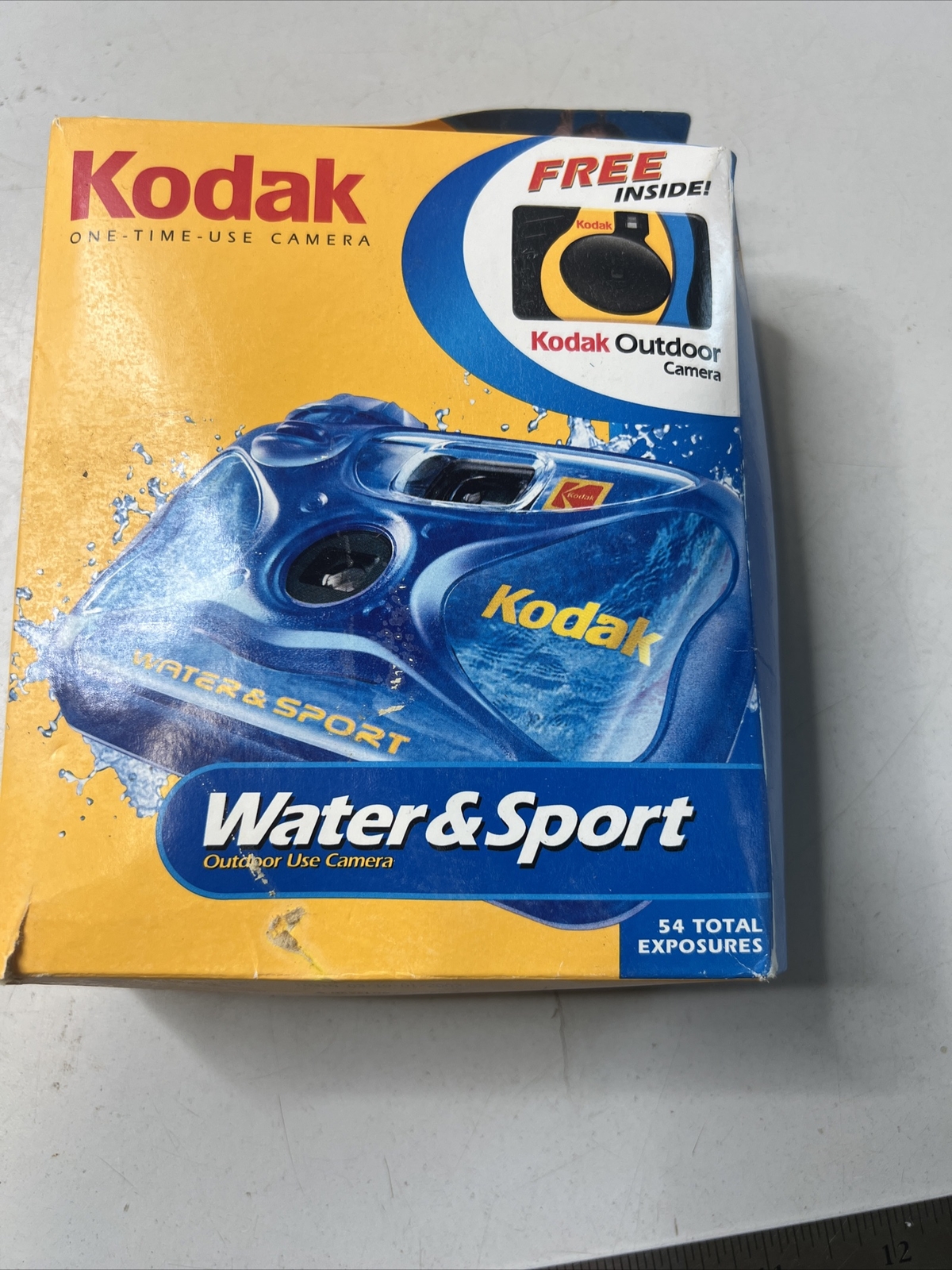Kodak Sport Waterproof CAMERA, 27 exp open box sealed package