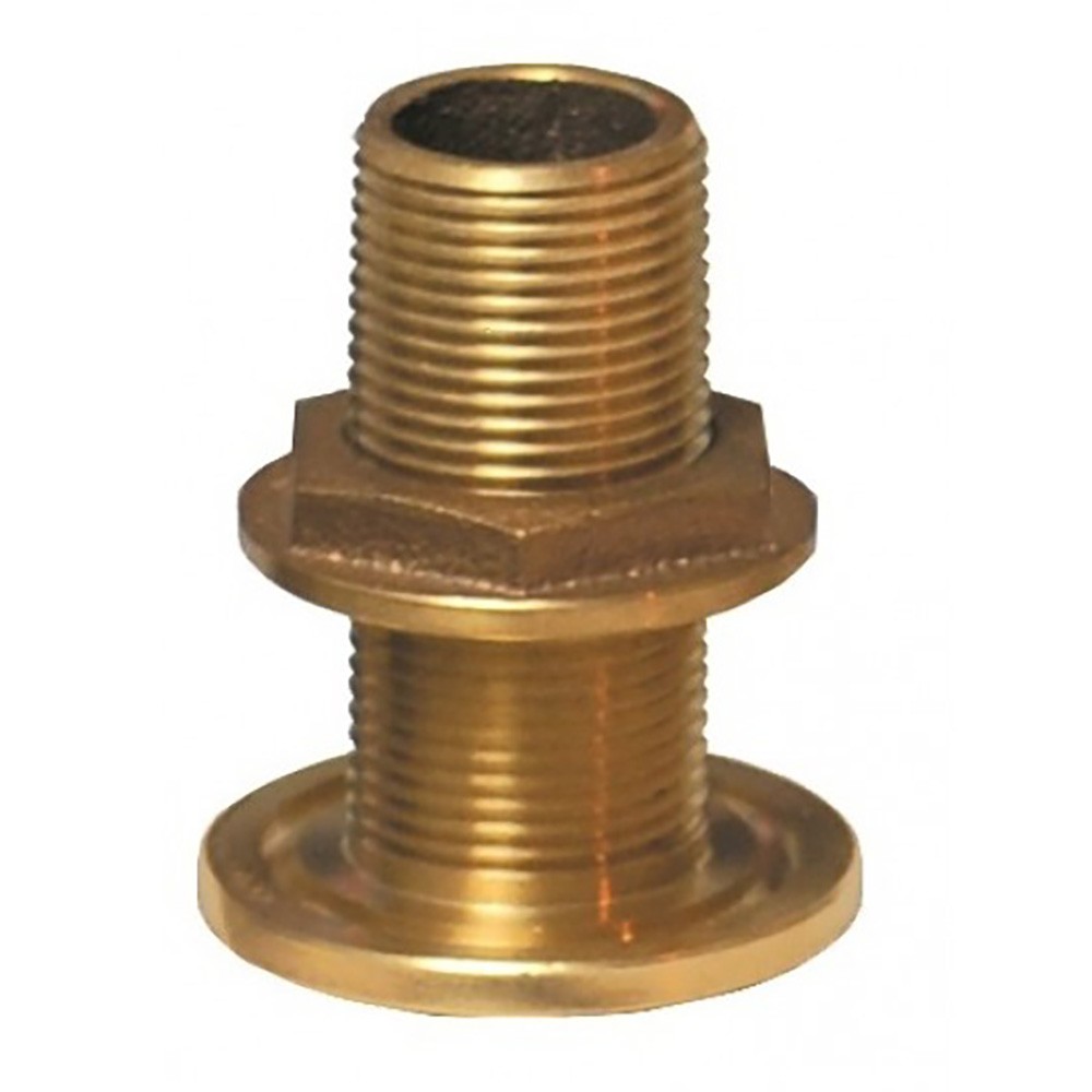 GROCO 3" Bronze Thru-Hull Fitting w/Nut TH-3000-W UPC 742985064164