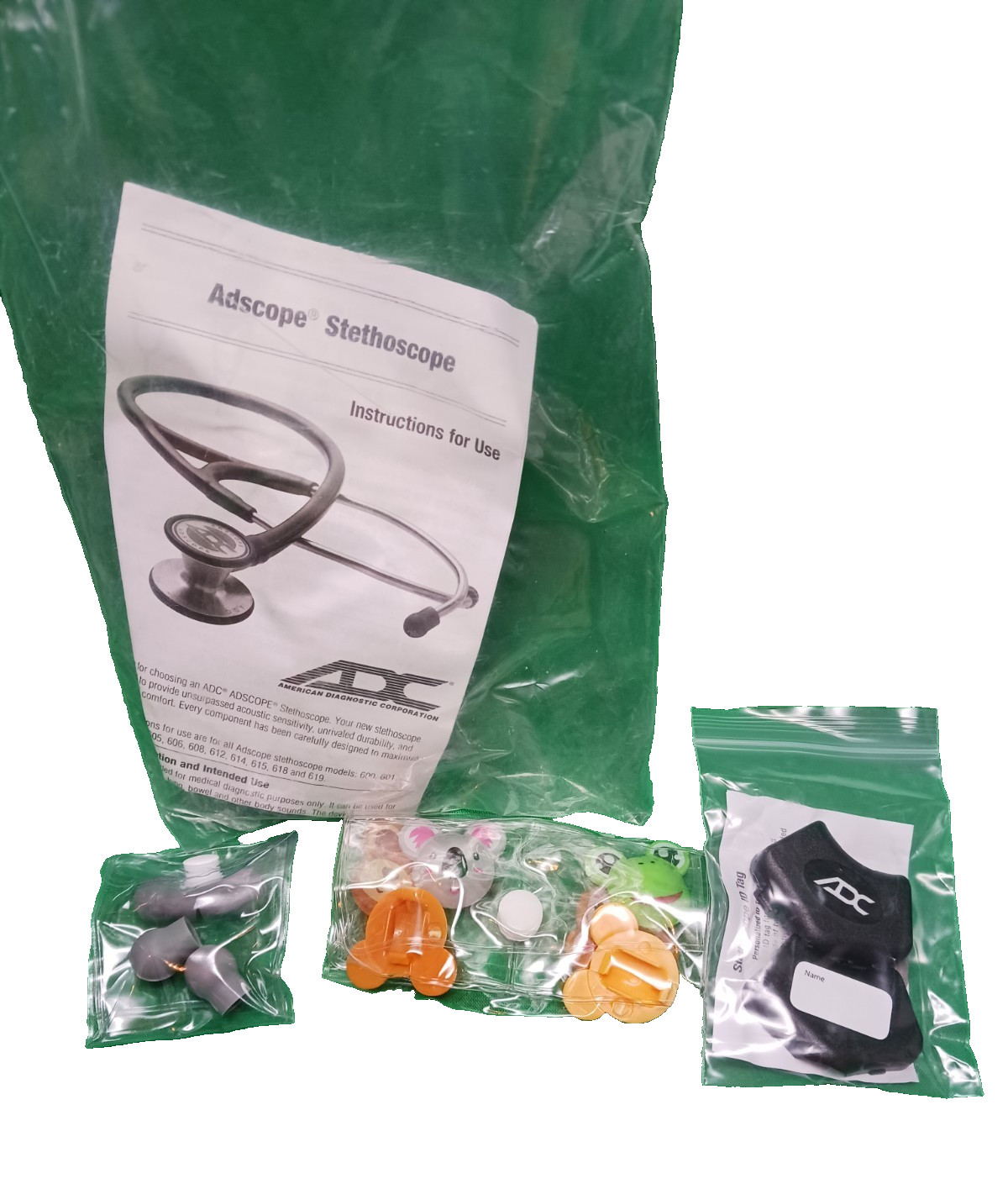 Adscope Stethoscope Accessories NO SCOPE