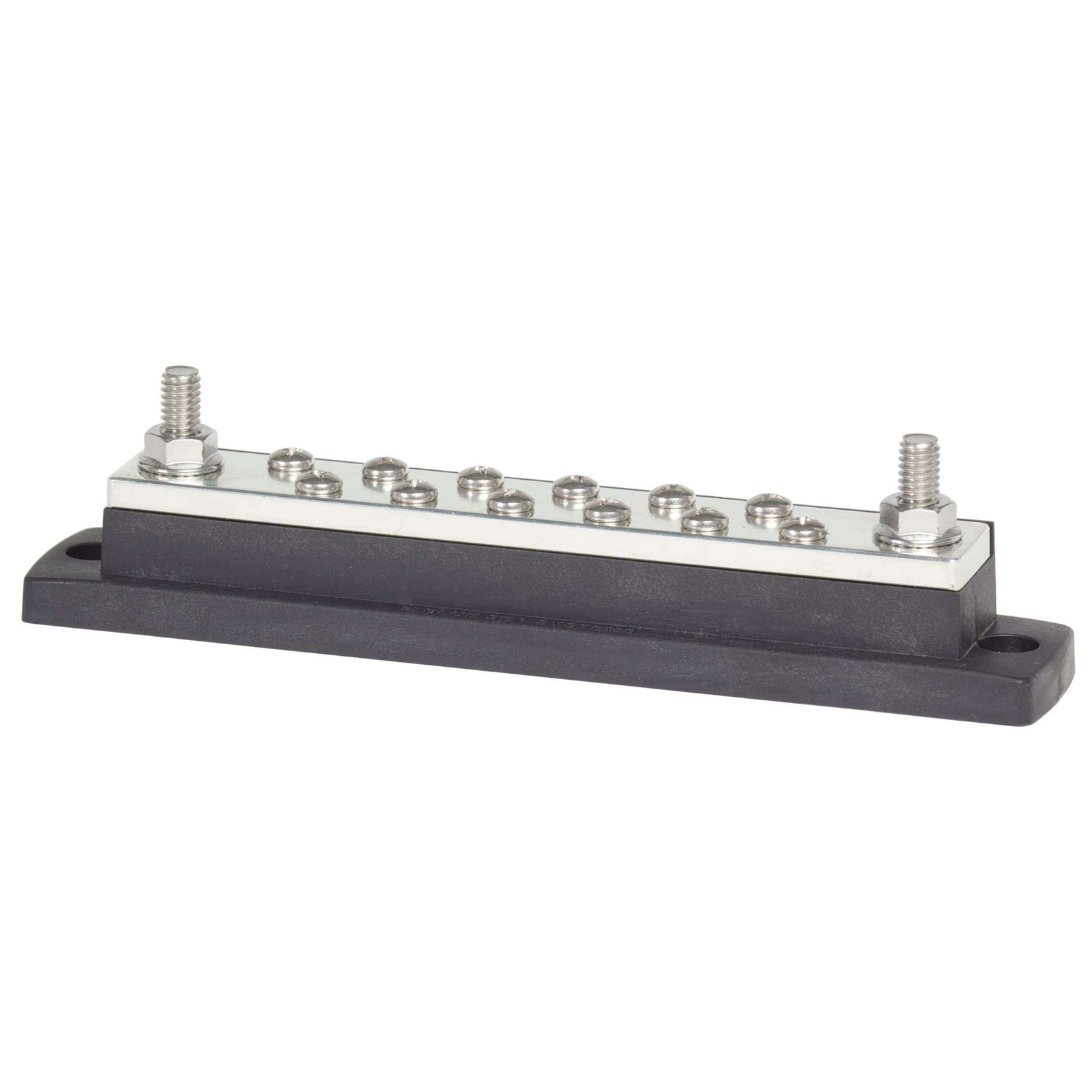 Blue Sea 2105 MaxiBus 250A BusBar Two 5/16"-18 Studs and Twelve #10-24 Screws