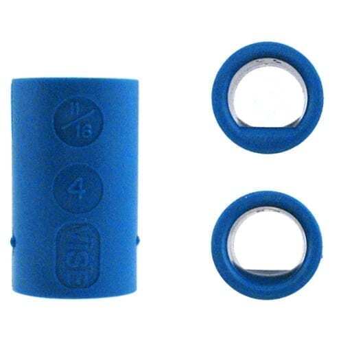 Vise Grip Oval/Power Oval Bowling Finger Inserts | Clear | 10 Pack + Glue