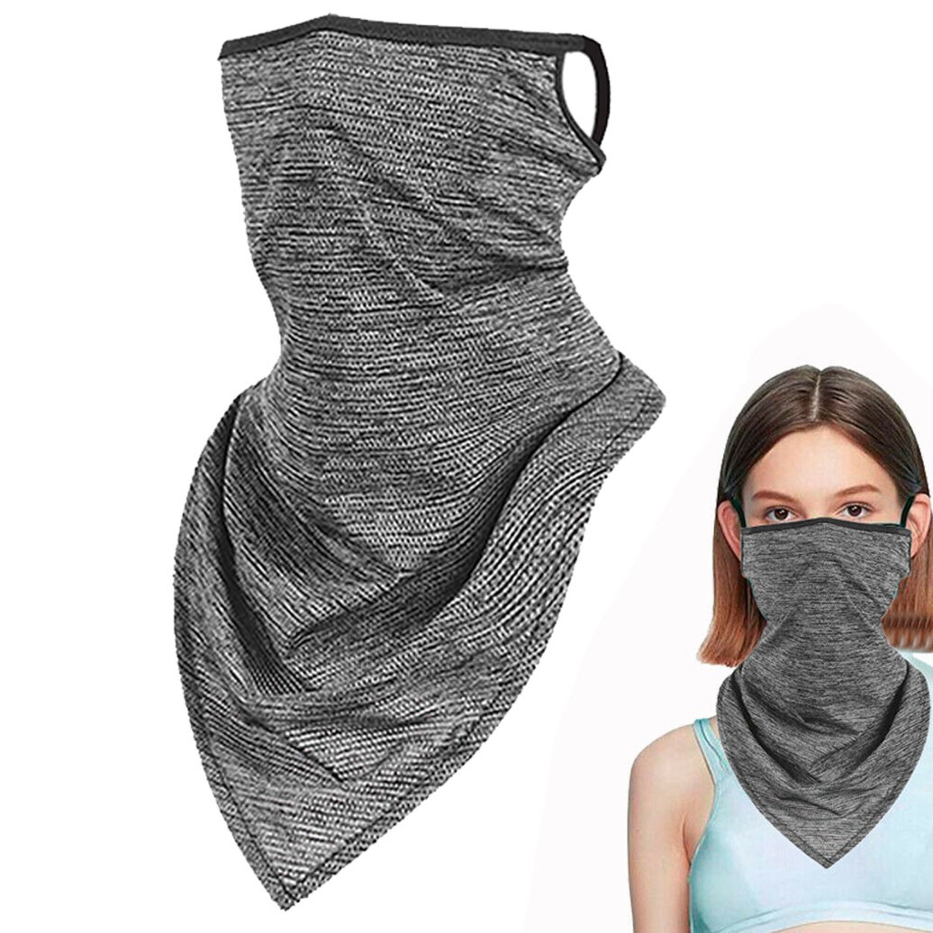 Neck Gaiter Bandana Face Mask UV Protection Gator Mask Face Cover w/ Ear Loops