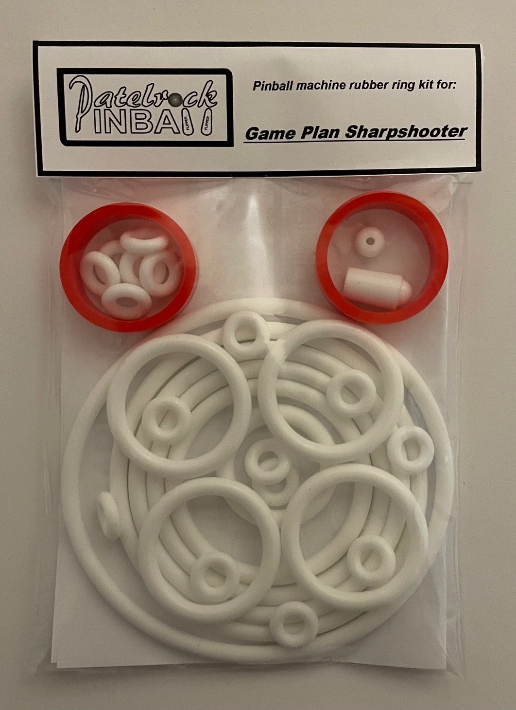 1979 Game Plan Sharpshooter Pinball Machine Rubber Ring Kit
