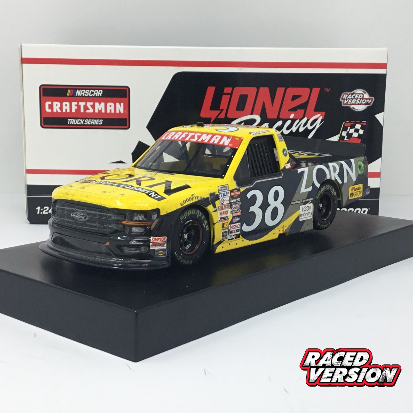 Layne Riggs 2024 Zorn Compressor & Equipment Milwaukee Wisconsin Race Win 1:24 D