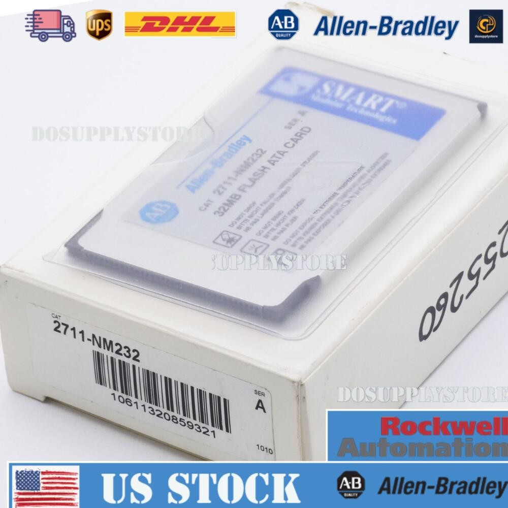 Allen-Bradley 2711-NM232 2711NM232 Ser. 32MB Flash ATA Card US Free Tax