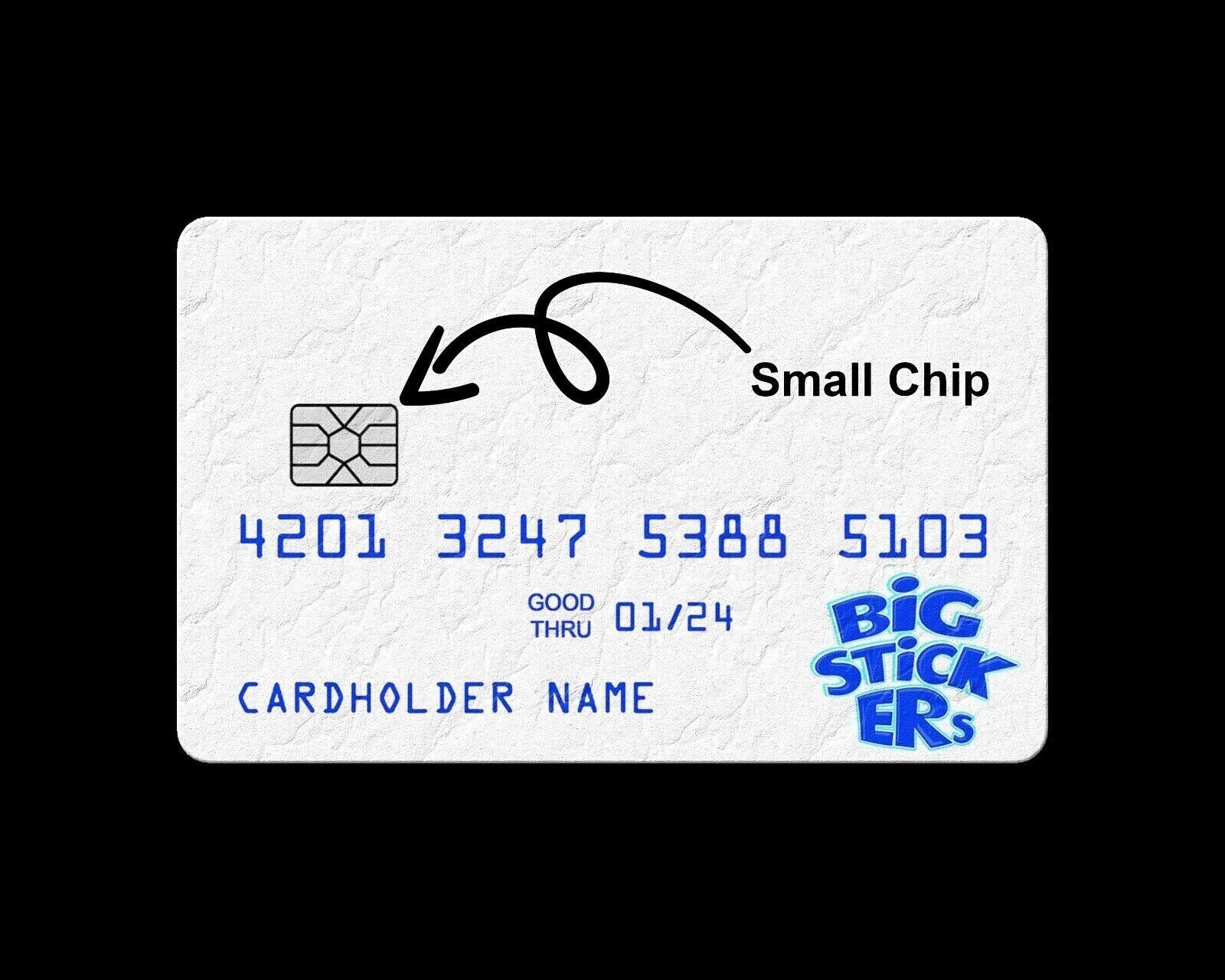 Ameriican Expresss Black AMEXX Credit Card SMART Sticker Skin Wrap