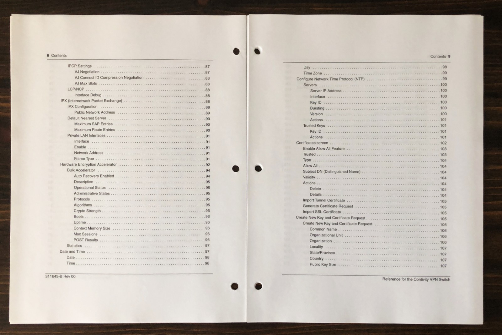 Nortel Networks - Reference For The Contivity VPN Switch (2000)
