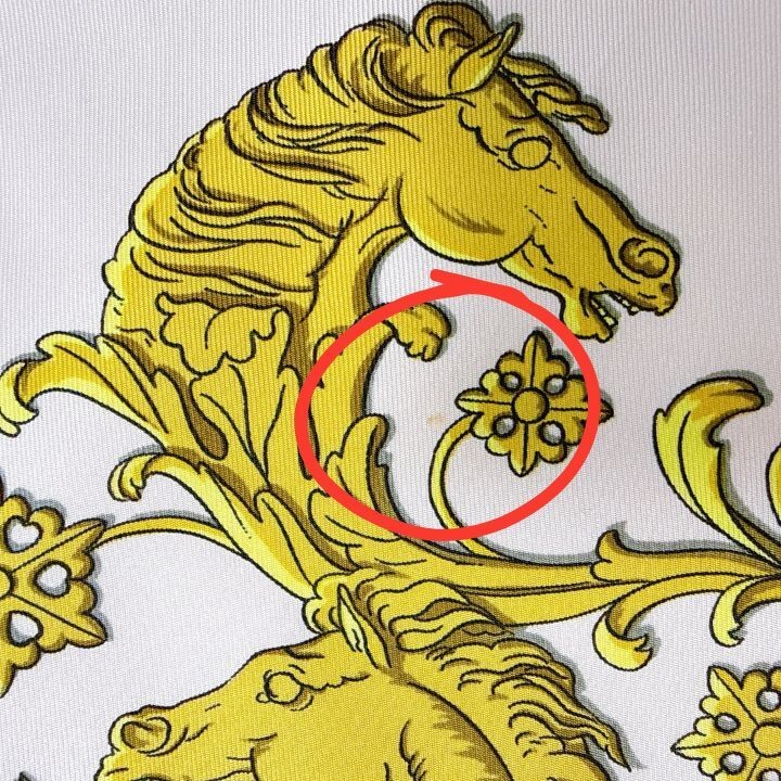 HERMES Path to Longchamp Carre 90 Large Scarf Stole