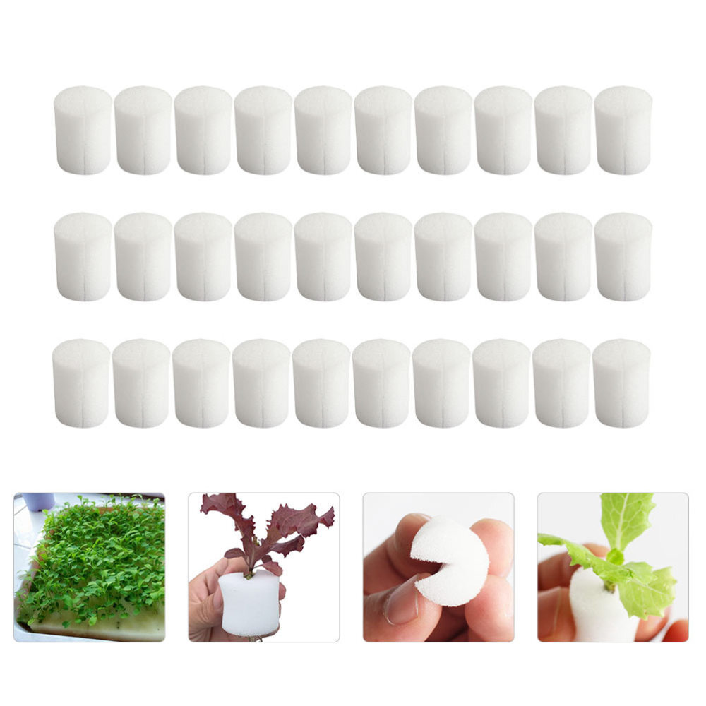120pcs Vegetable Sprout Sponge Grow Sponges Hydroponic Hydroponic Sponge