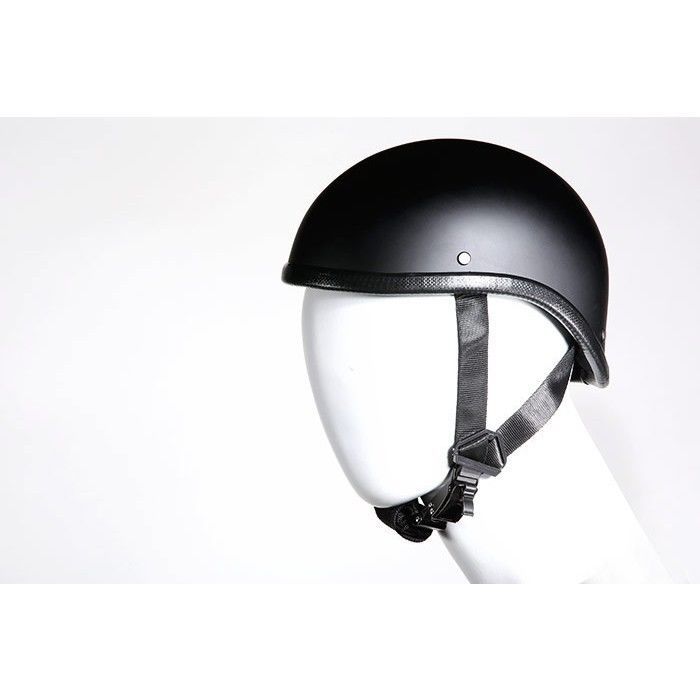 Gladiator Half Novelty Harley Motorcycle Helmet Skull Cap Flat Black Skid Lid