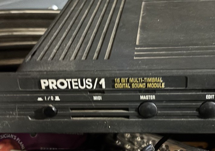 E-MU Proteus 1 Rock/Pop Model 9010 Keyboard module Rack