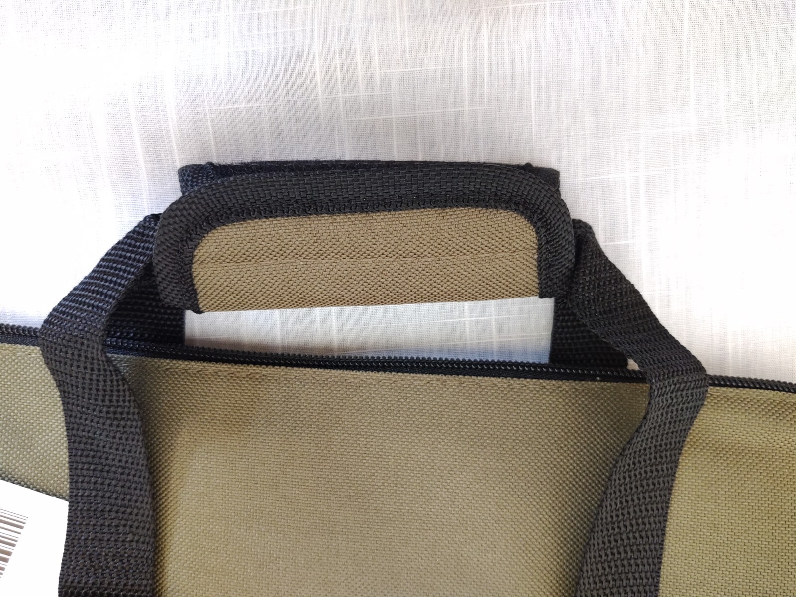 CARRY ON BROWN CANVAS TOTE BAG