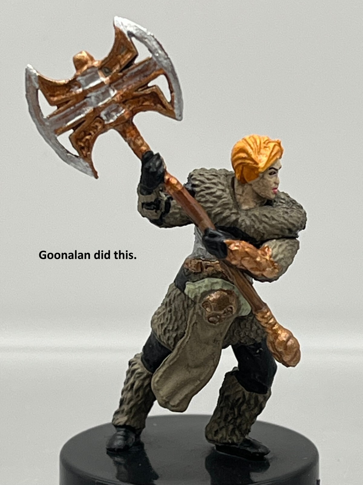 D&D Pathfinder Mini Dungeon Mad Mage 17 Human Berserker UC