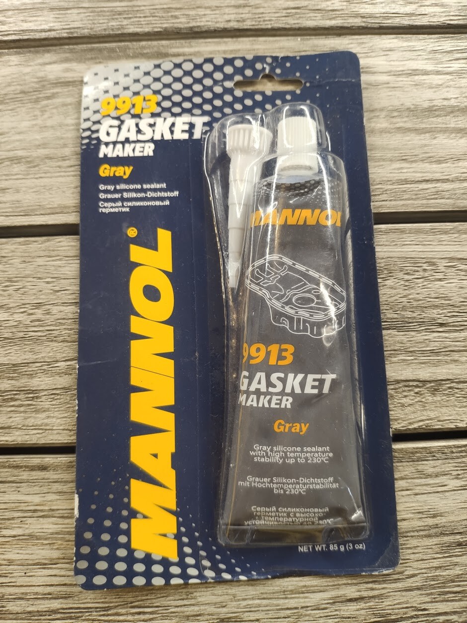 MANNOL 9913 Gasket Maker Gray 85g 3oz tube NEW RETAIL GERMANY