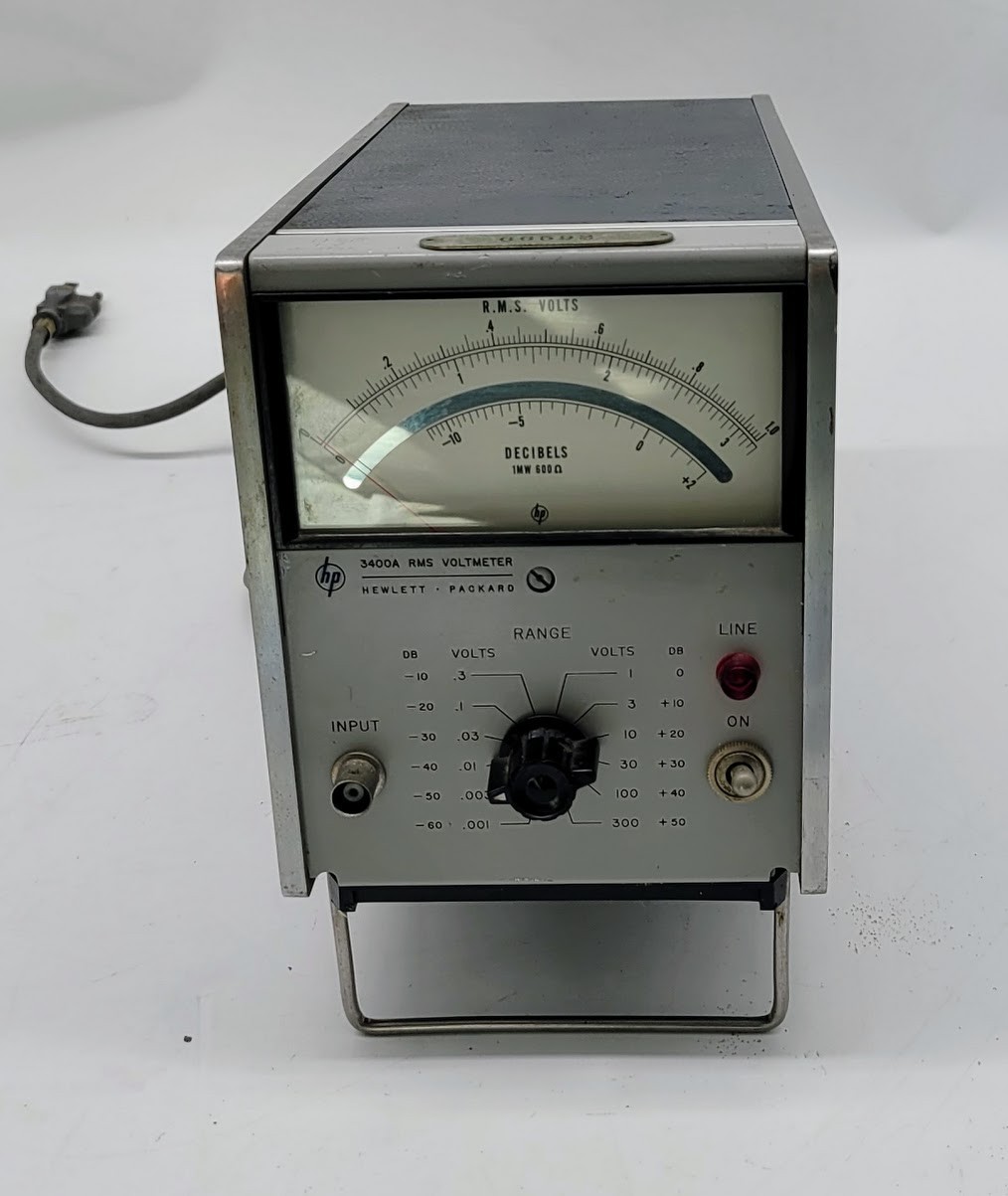 Hewlett-Packard 3400A RMS Voltmeter