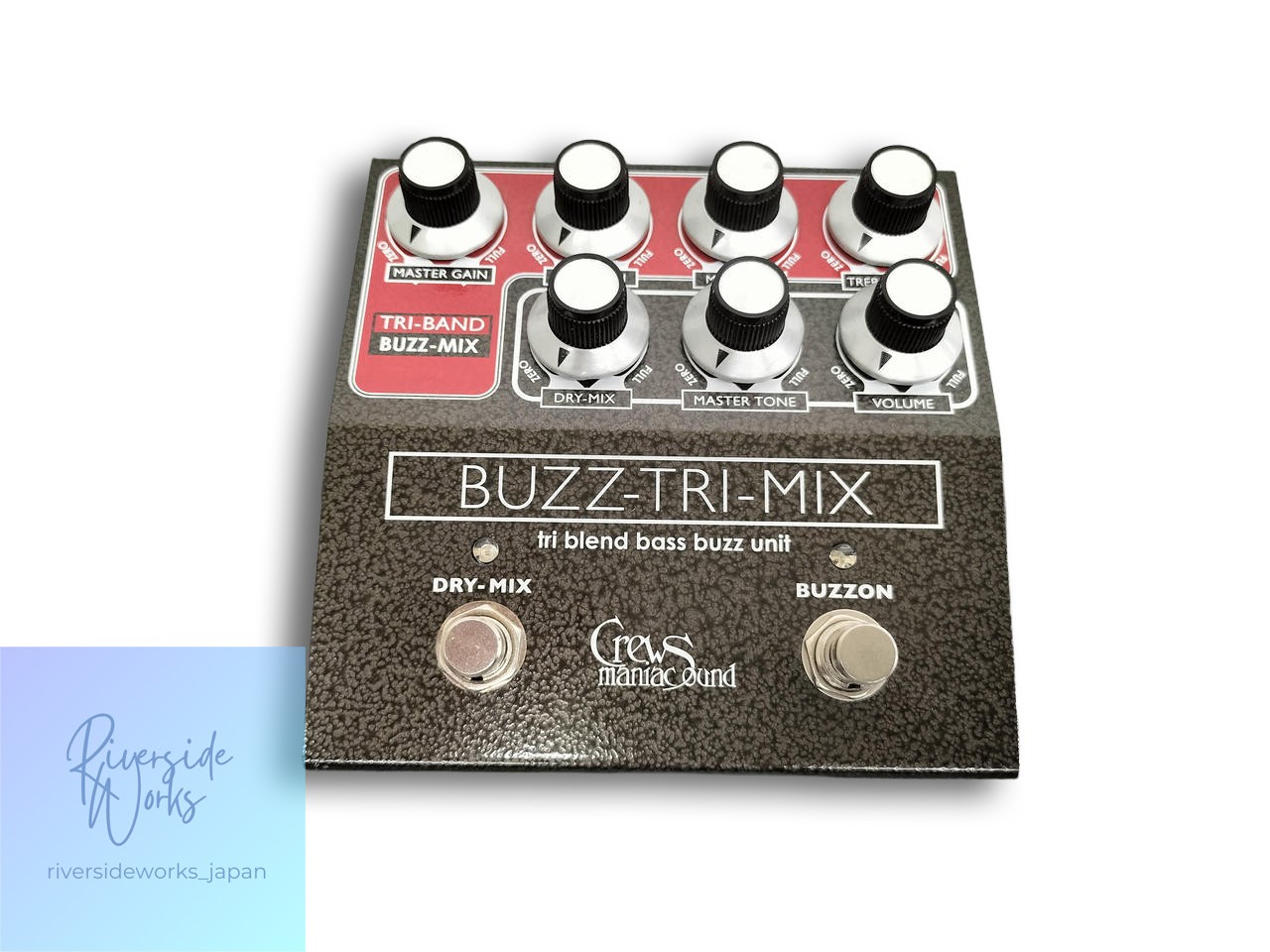 CREWS MANIAC SOUND BUZZ-TRI-MIX Effects Pedal