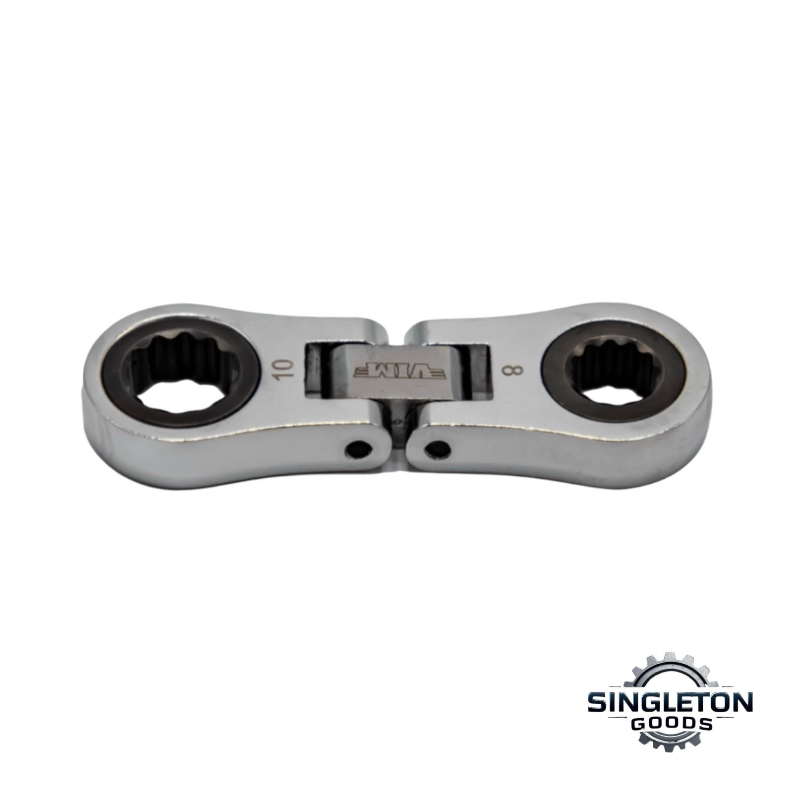 VIM Tools Nano Flex Ratcheting Wrench 3 Pc Double Sided Tools W/Storage FPRW100