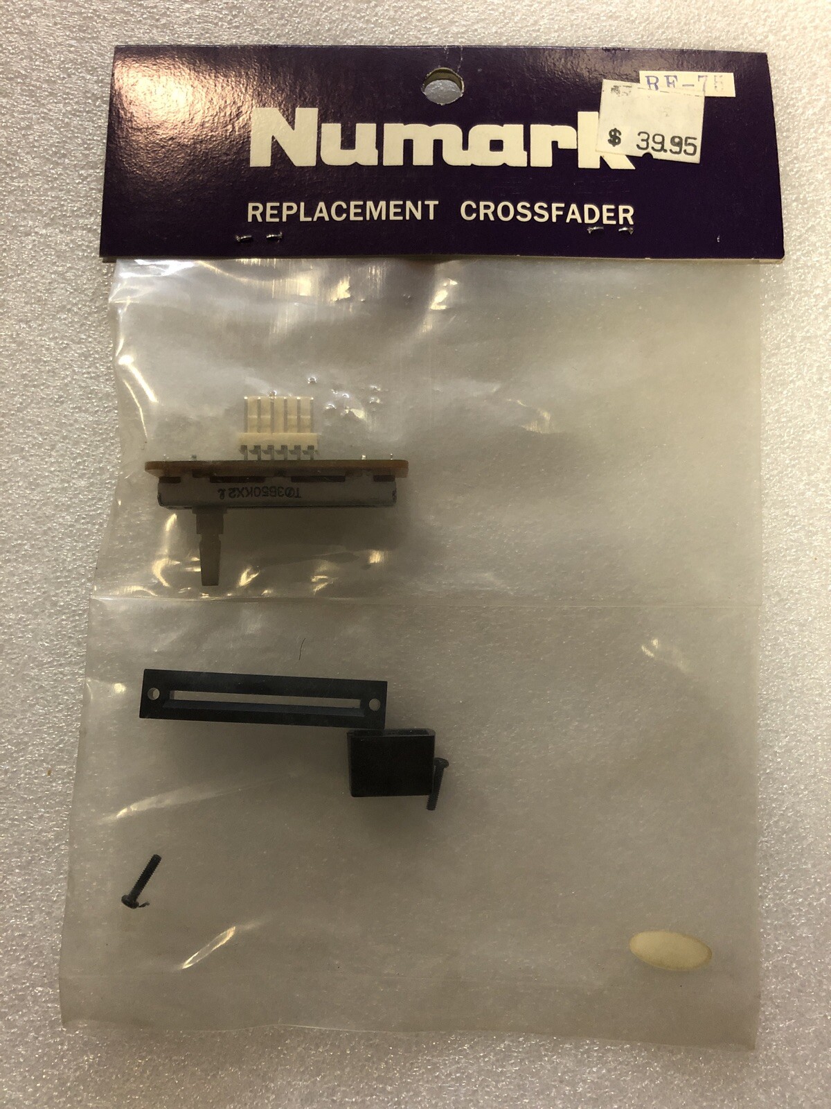 Numark RF-75 Replacement Crossfader (new Old Stock) Original Numark FOR DMX-1100