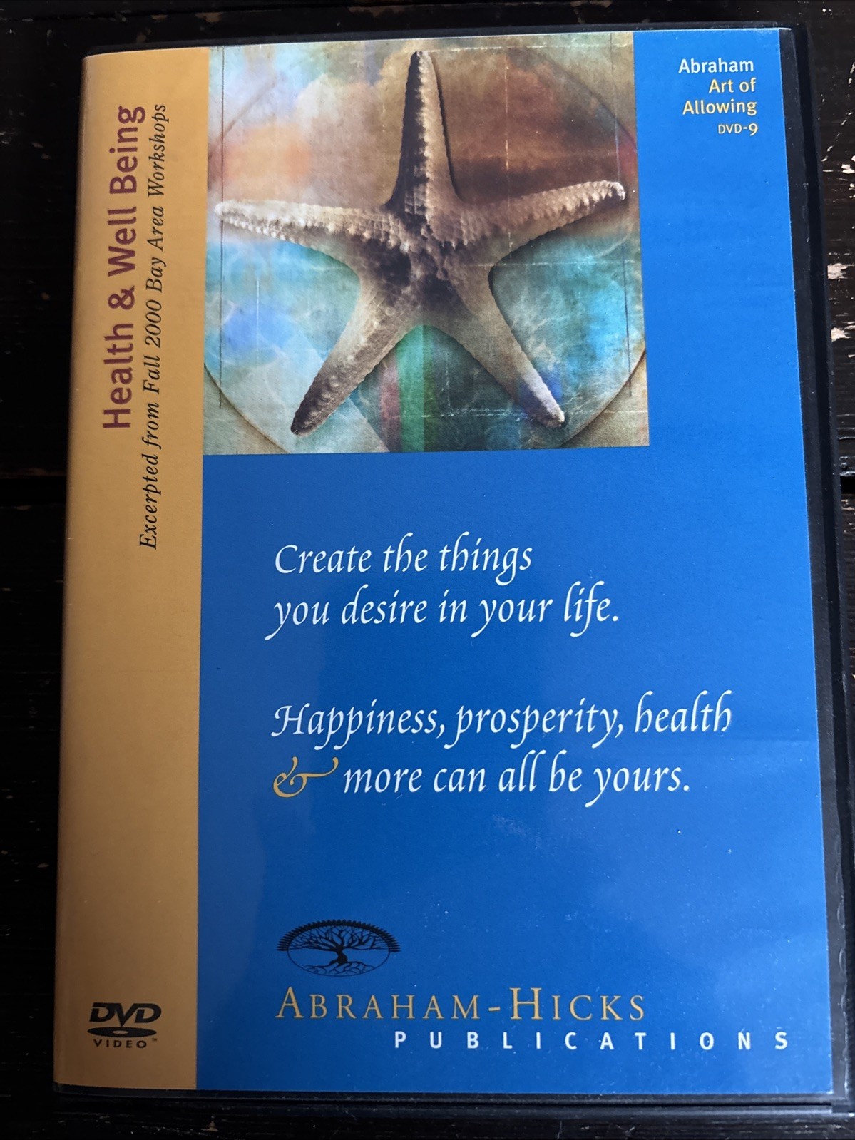 Abraham Hicks- Health & Well-Being DVD- excellent condition