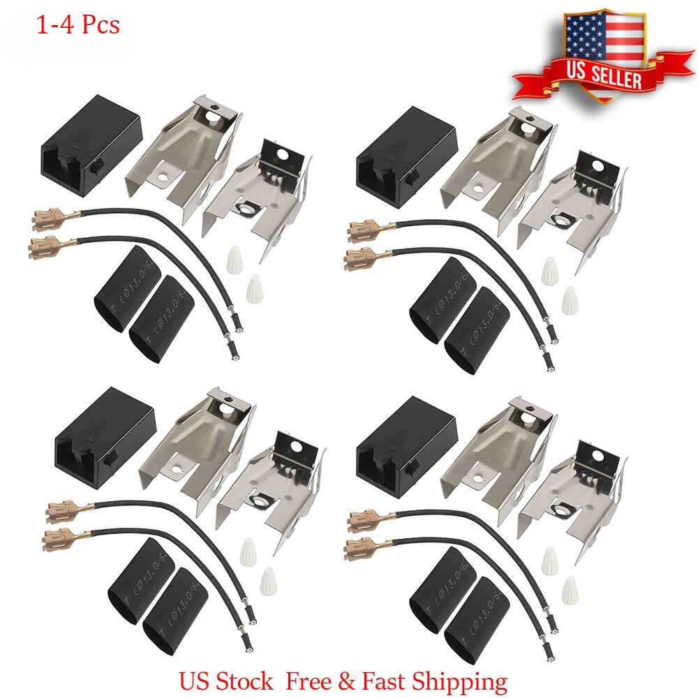 Range Burner Receptacle Block Kit Stove 330031 5303935058 WB17T10006 - 1~4 Pack