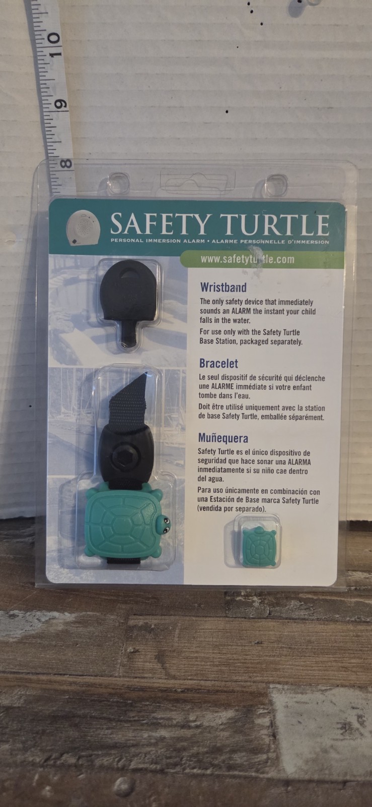 NEW Immersion Wristband & Key for Safety Turtle Pool Alarm in Sealed Package