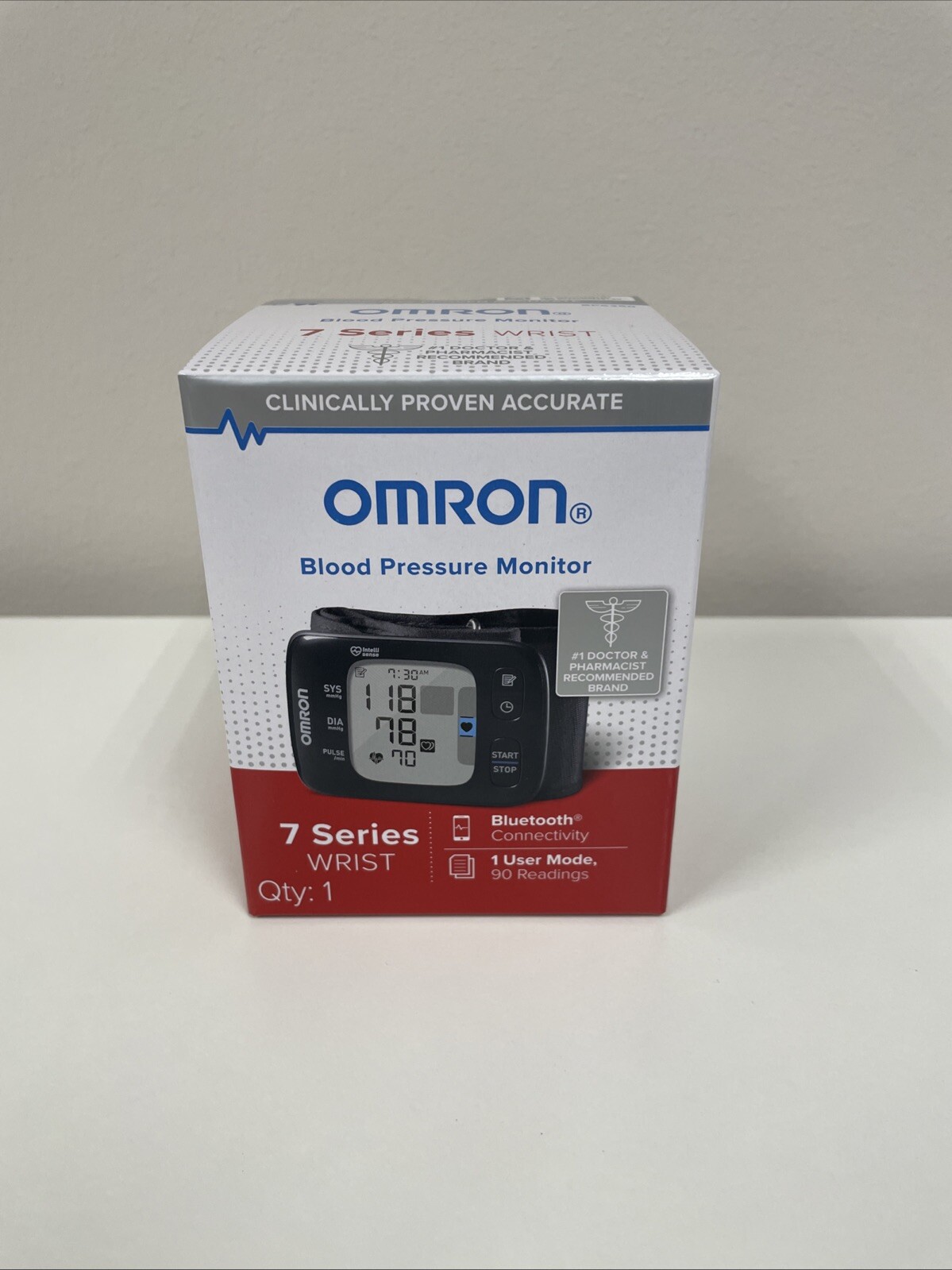 Omron 7 Series Wrist Blood Pressure Monitor - New T20-77