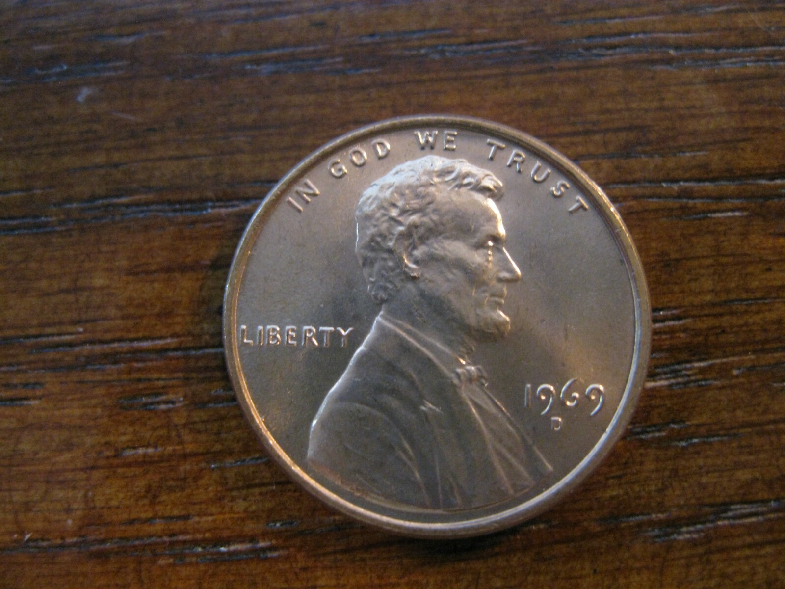 1969 D Lincoln Memorial Cent Gem BU!
