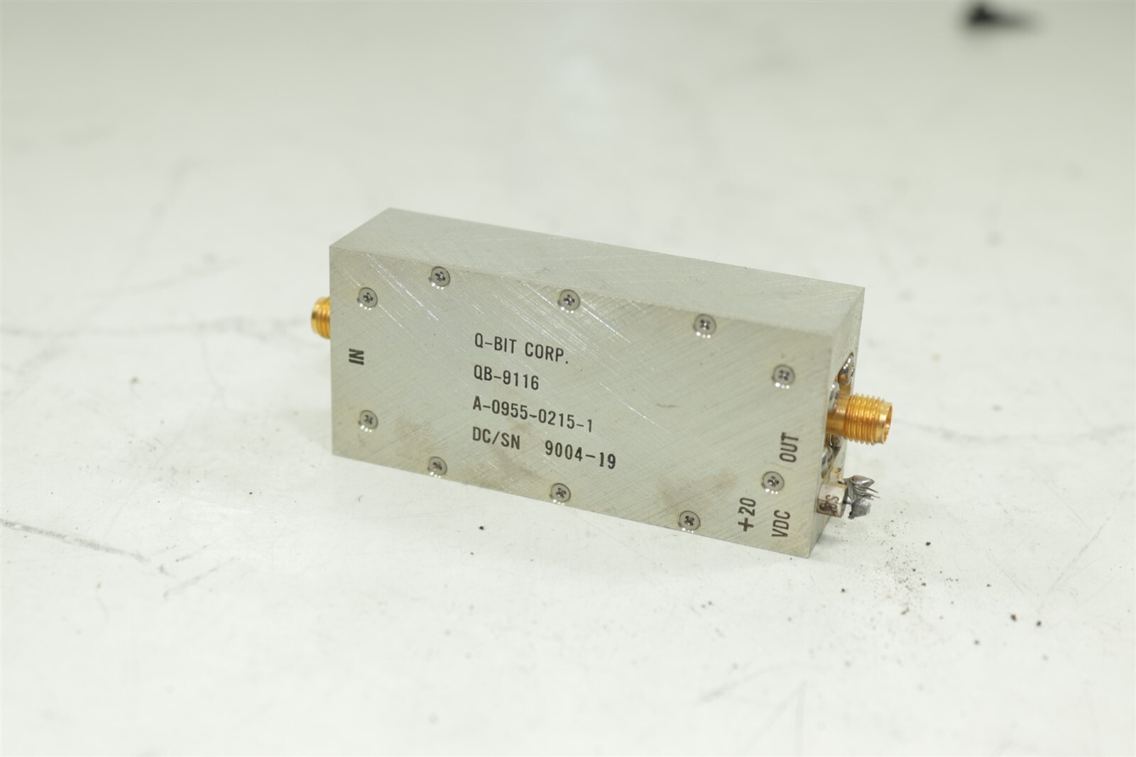 HP Agilent 8673C Synthesized Signal Genertor 0.5-18.6 GHz Q-Bit Corp QB-9116