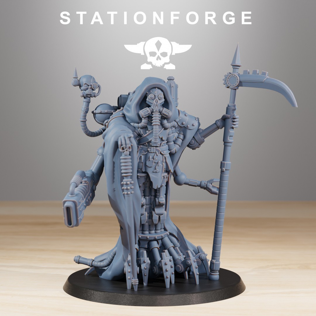 Scavenger Reaper Grimdark 3D Printed Miniatures Station Forge 16k