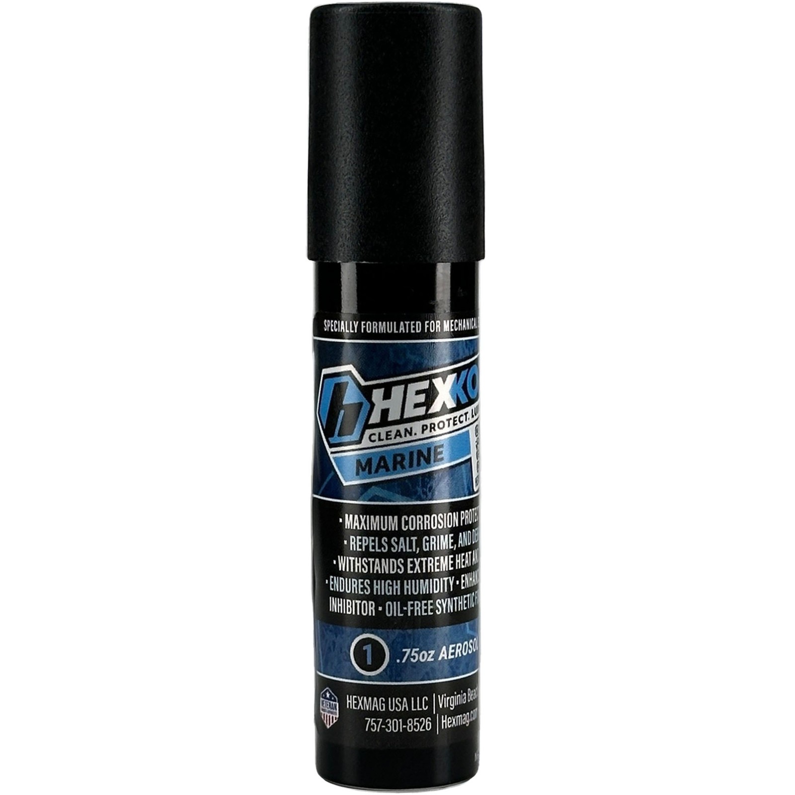 HEXKOTE Marine Series Boat Fishing Gear Dry Lubricant 0.75 oz Aerosol Can