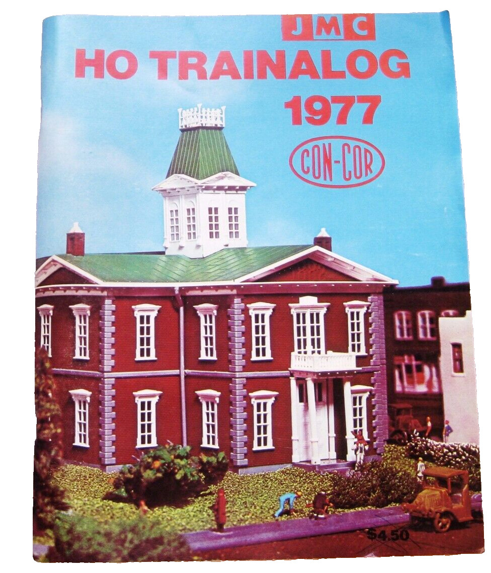1977  Vintage JMC HO TRAINALOG 1977 Con-Cor - Model Railroading