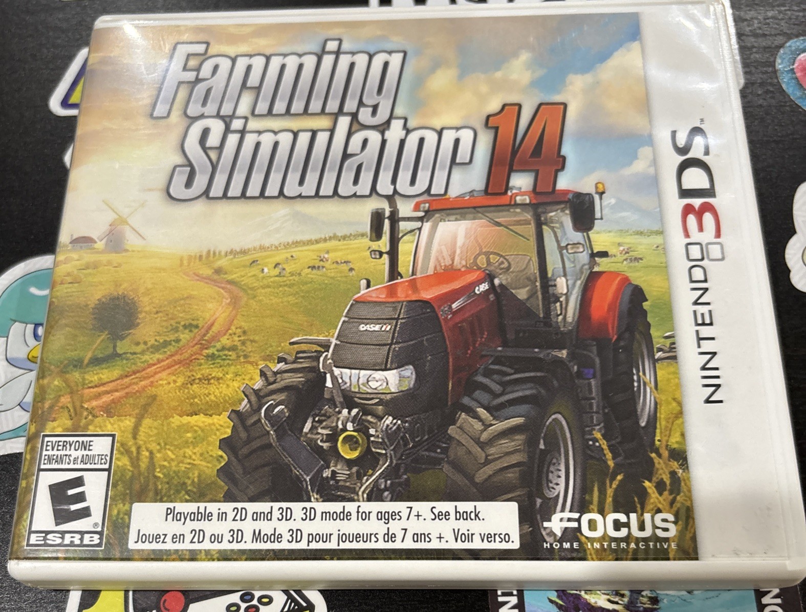 Farming Simulator 14 (Nintendo 3DS, 2014) Case & Manual Only! Authentic