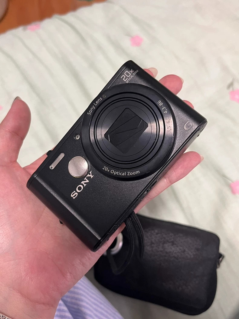 SONY Cyber-shot DSC-WX300 black 18.2MP 20x Zoom Compact Digital Camera English