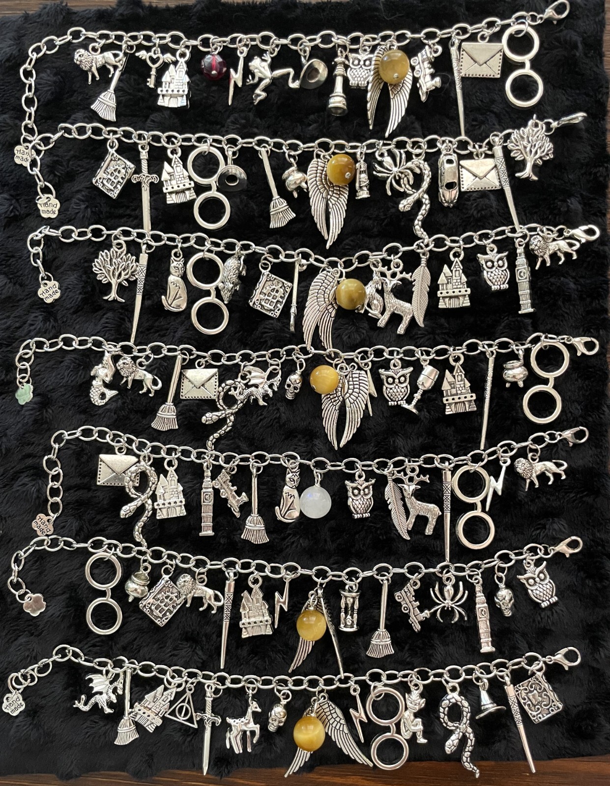 Magic Wizard ~*Harry Potter* Wizarding World Charm Bracelet!! **A-(1-7)**