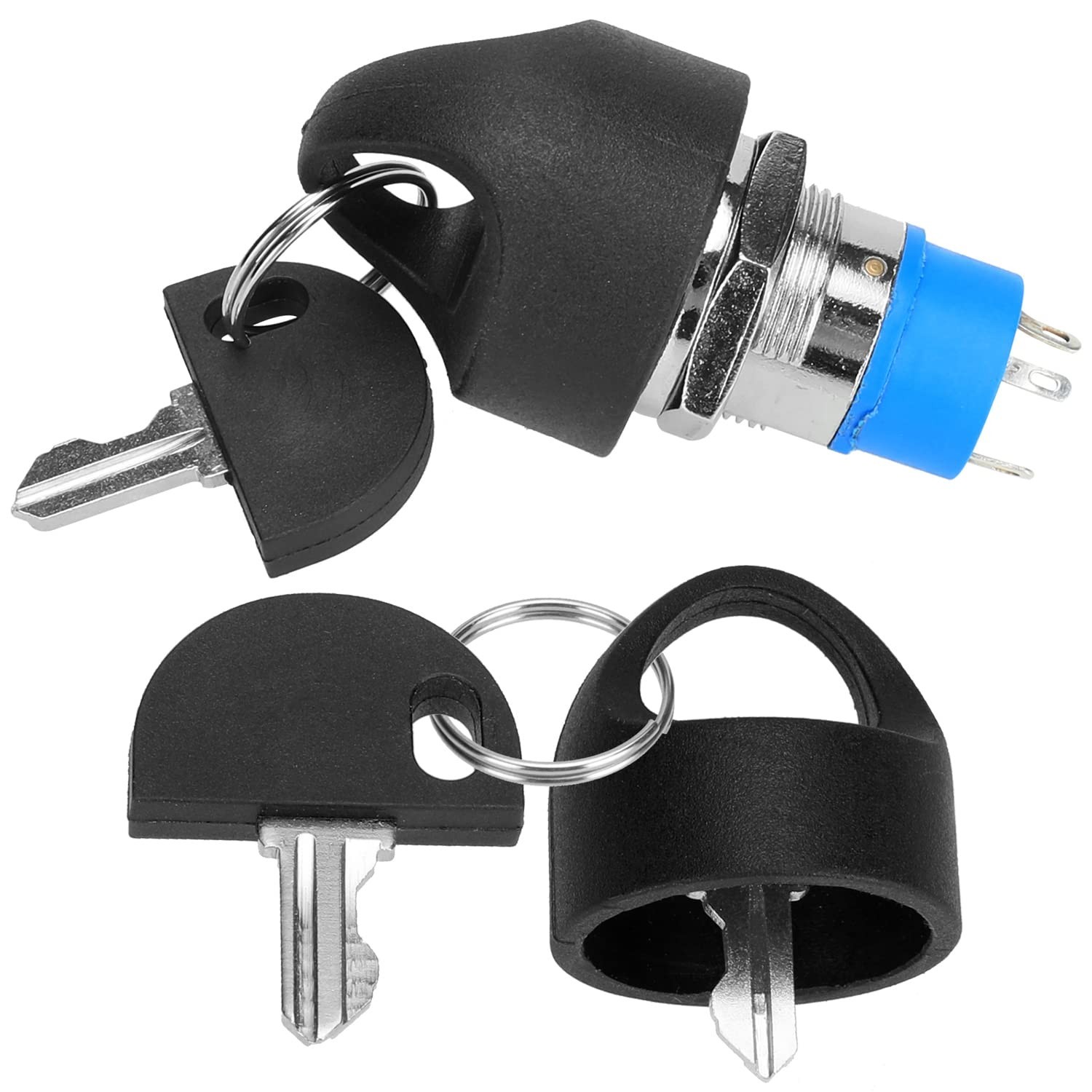 Ignition Switch & Easy Pull Key Set for Pride & GoGo Mobility Scooters - 4 Pack