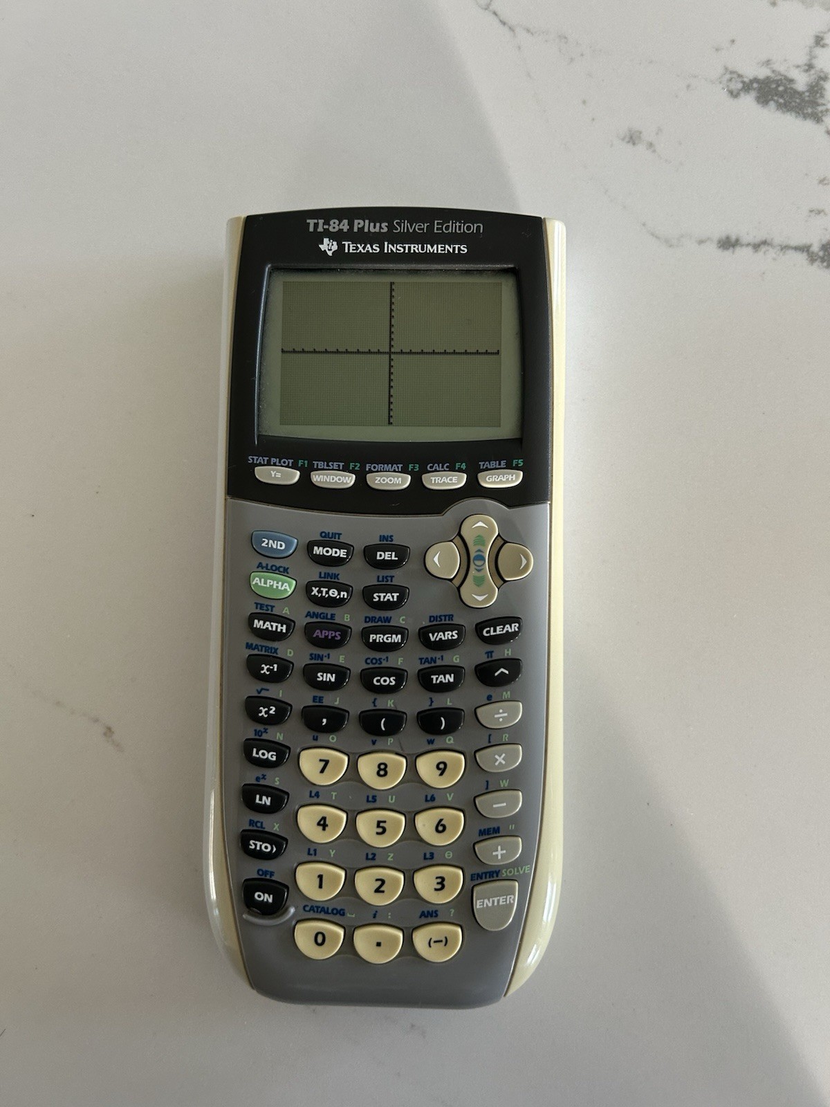 Texas Instruments TI-84 Plus Silver Edition Graphing Calculator Gray - Tested