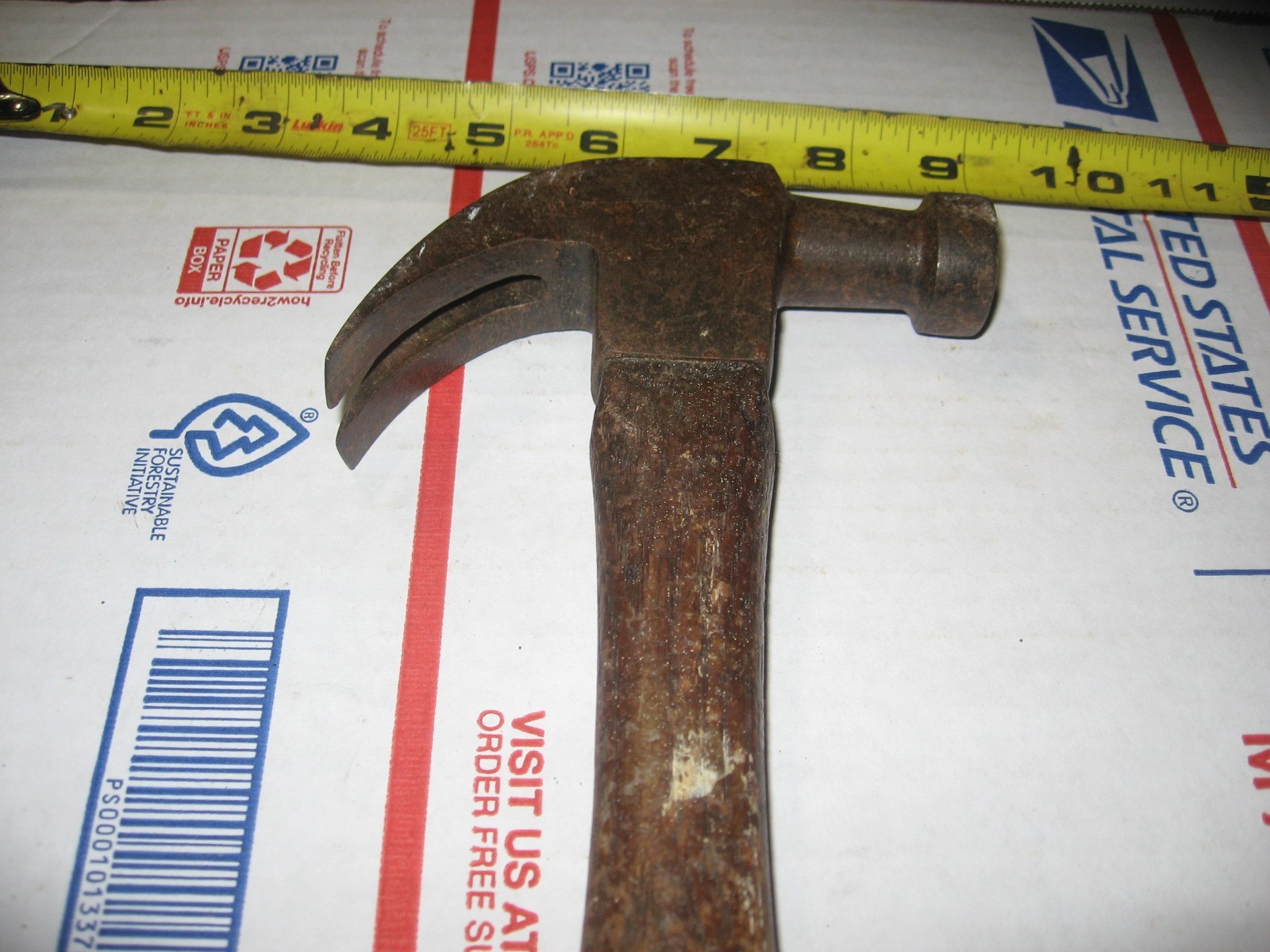 OLD HAMMER BELKNAP HARDWARE BLUEGRASS HAMMER WITH ORIGINAL HANDLE
