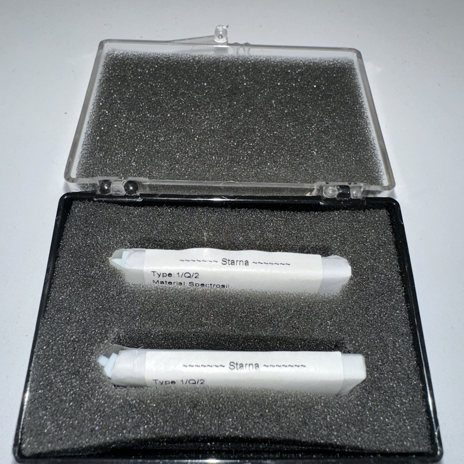 Starna Cell quartz Spectrophotometer Cell, Rectangular, open top