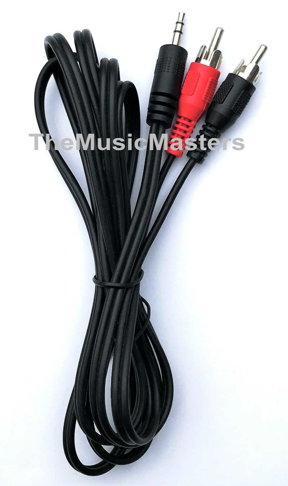 2X 6ft 3.5MM (1/8") Stereo Male to Dual RCA Plugs Premium Audio Cable Wire VWLTW