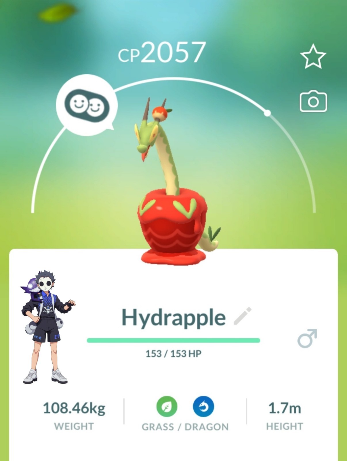 Hydrapple (New Applin Evolution) Pokémon Go - T- 20k STARDUST