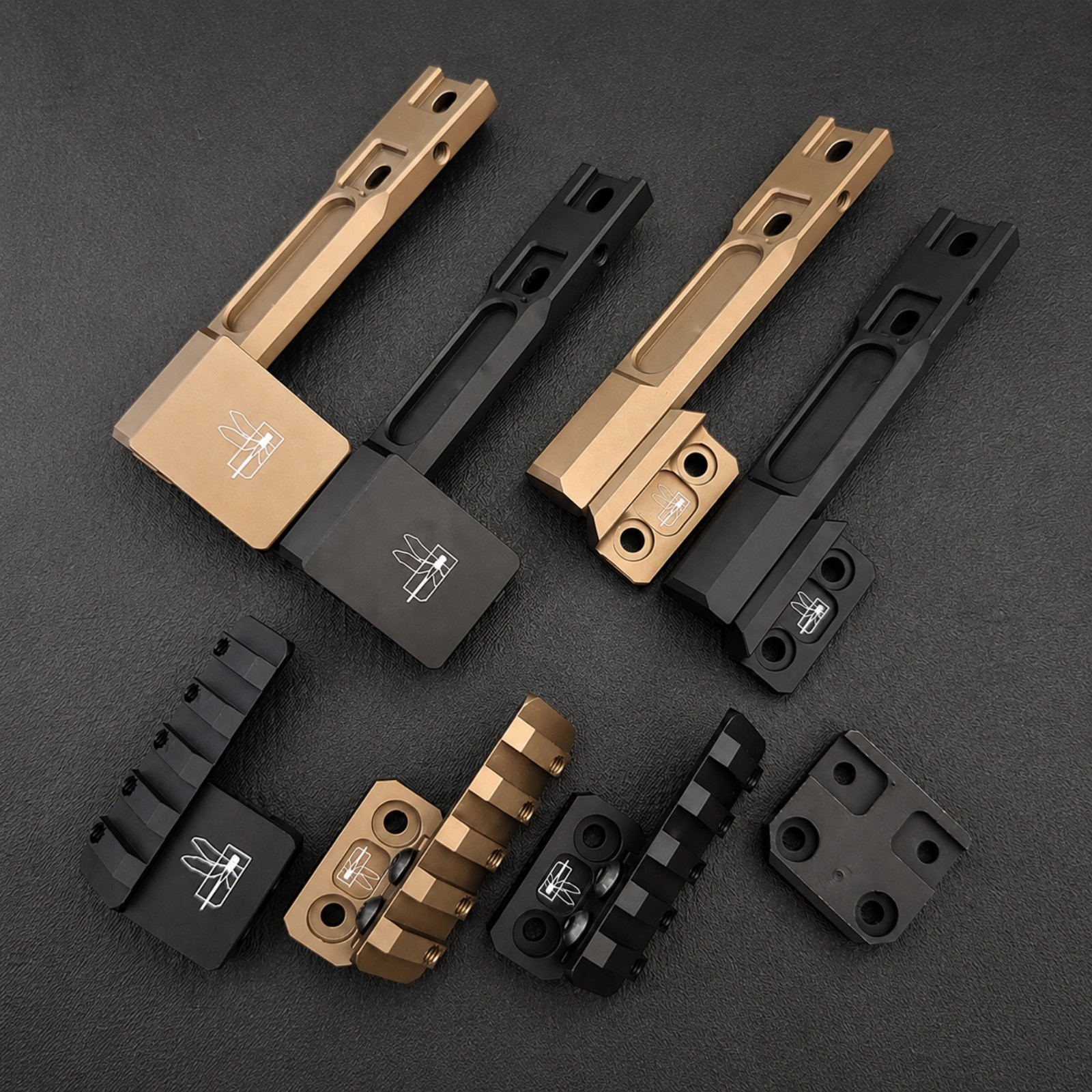 M-LOK Light Mount 20mm Aluminum Rail Adapter for M300 M600 Style