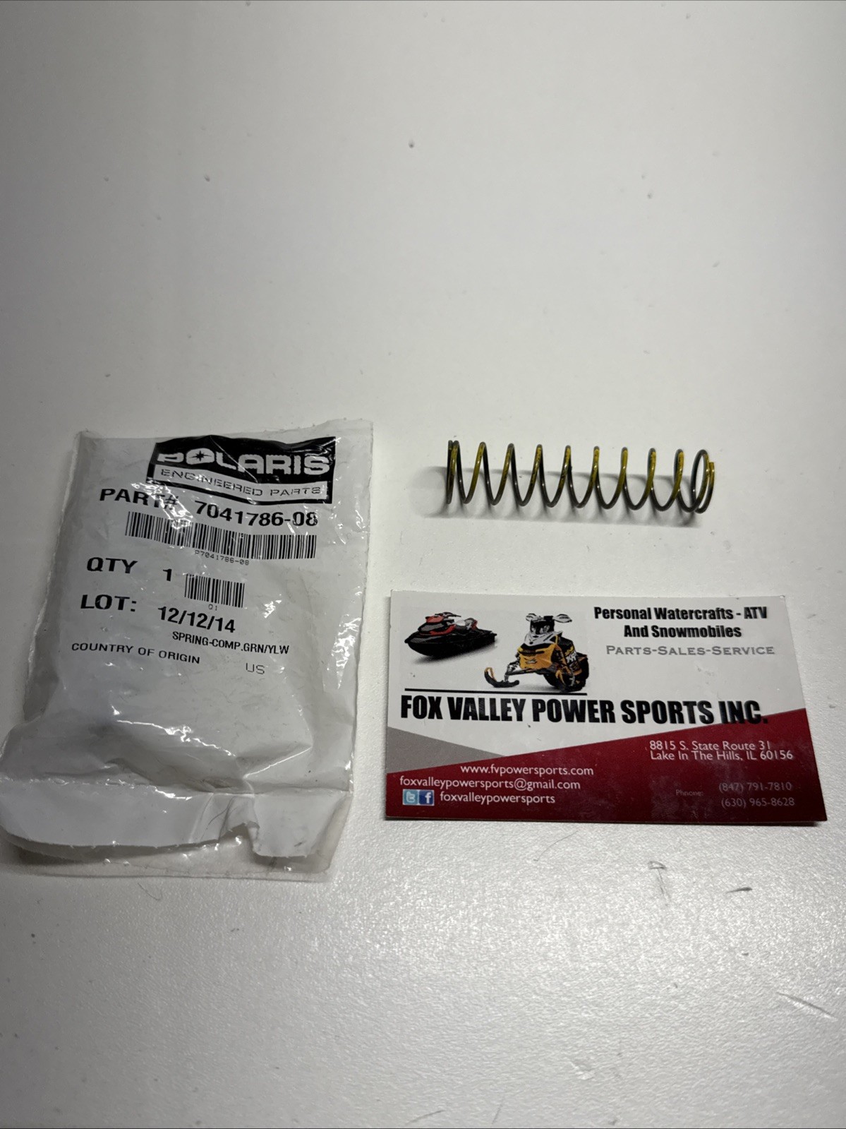 99-06 NEW OEM POLARIS COMPRESSION SPRING 7041786-08 SNOWMOBILE