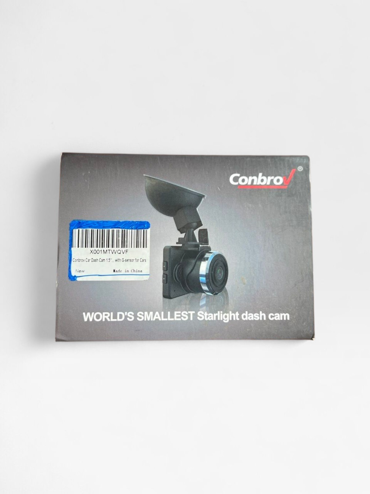 Conbrov Dash Cam – World's Smallest Starlight Dash Cam